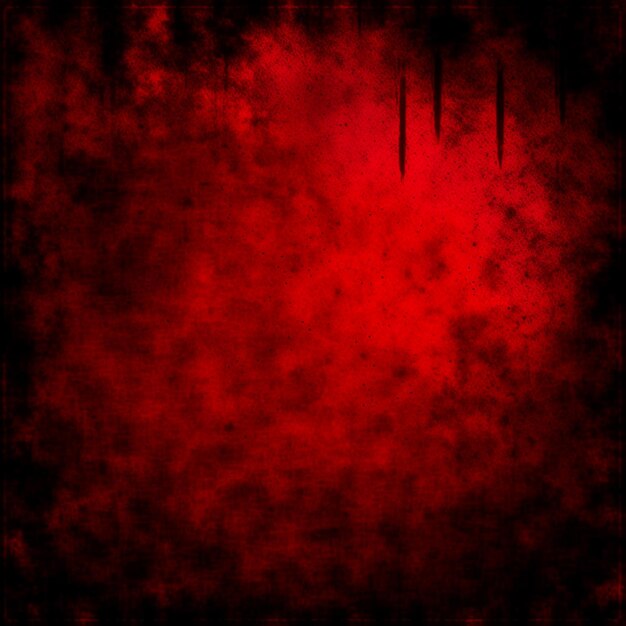 Foto fondo de textura grunge rojo con arañazos sangrientos o textura roja o fondo abstracto rojo