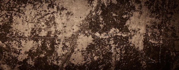 Fondo de textura grungy vintage marrón de pared de hormigón