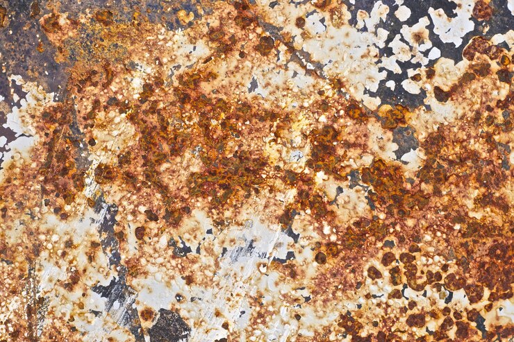 Foto fondo de textura de hierro oxidado viejo