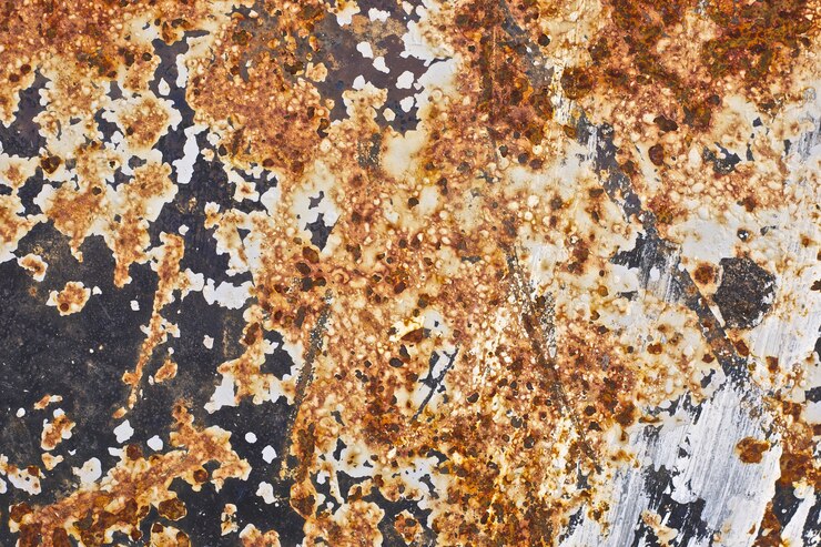 Foto fondo de textura de hierro oxidado viejo
