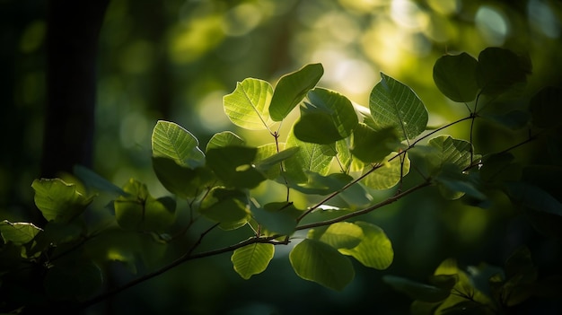 Fondo de textura de hoja verde