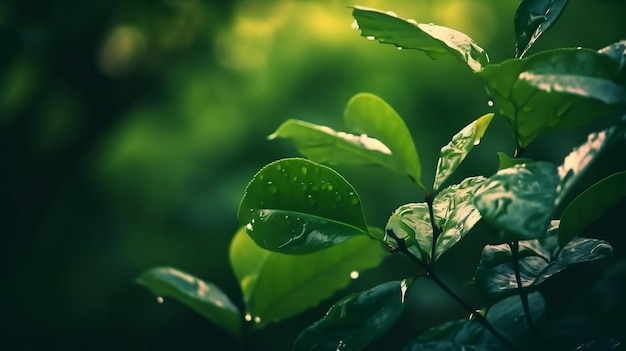 Fondo de textura de hoja verde