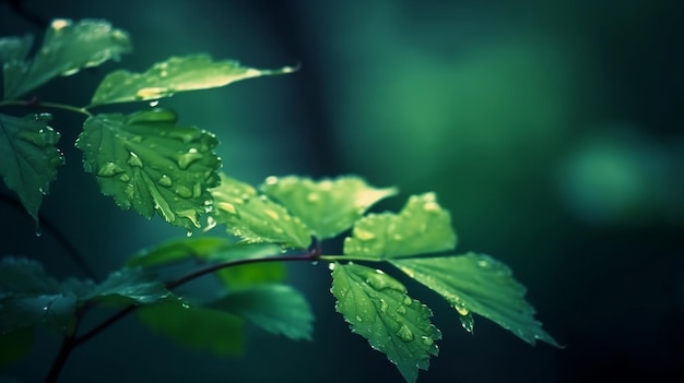 Fondo de textura de hoja verde