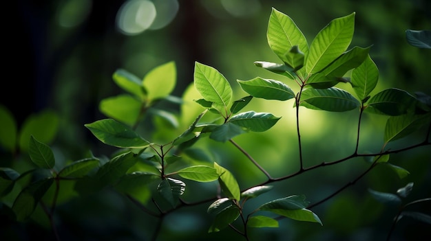 Fondo de textura de hoja verde