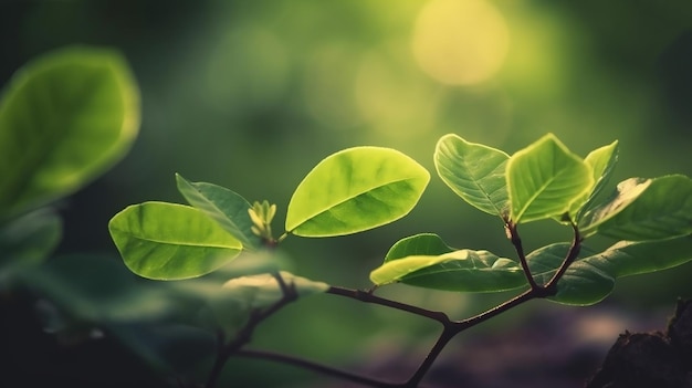 Fondo de textura de hoja verde