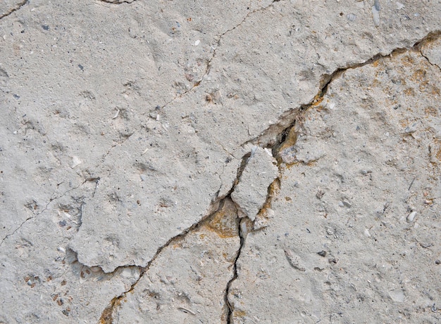 Fondo de textura de hormigón gris Daño Fondo de pared de piedra agrietada