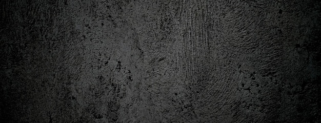 Fondo de textura de hormigón de piedra negra Cemento negro gris oscuro para el fondo