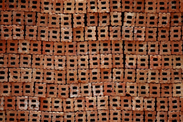 Fondo de textura de ladrillos de construcción