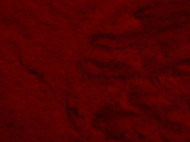 Fondo de textura de lana limpia roja sarga de lana de oveja natural ligera textura de algodón sin costuras de piel esponjosa para diseñadores fragmento de primer plano alfombra de paño de lana roja