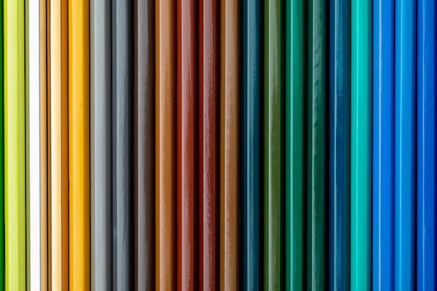 Fondo de textura de lápices de colores