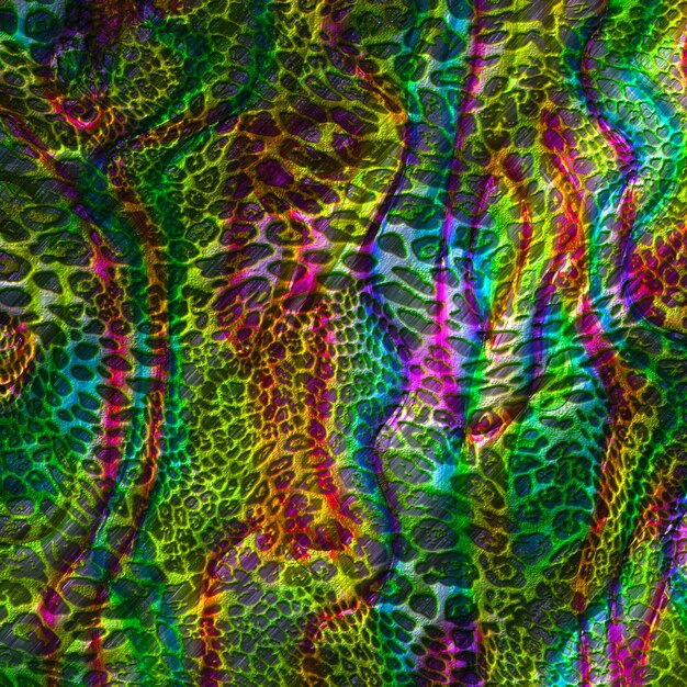 Foto fondo de textura de leopardo colorido abstracto