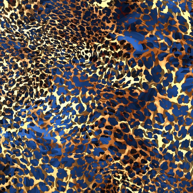 Fondo de textura de leopardo colorido