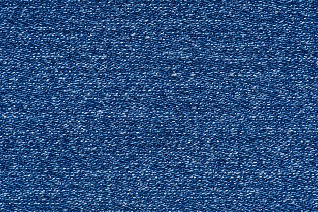 Fondo de textura macro de blue jeans.