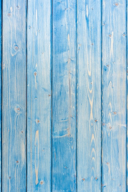 Fondo de textura de madera azul claro. foto vertical