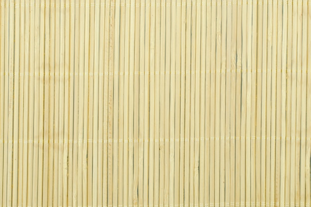 Fondo de textura de madera estera de bambú