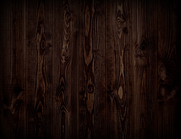 Foto fondo de textura de madera oscura