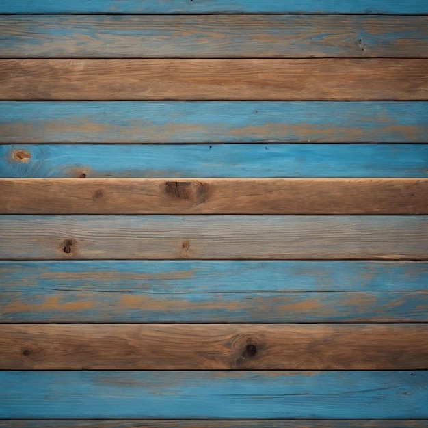 Fondo de textura de madera con pintura azul