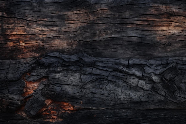 fondo de textura de madera quemada