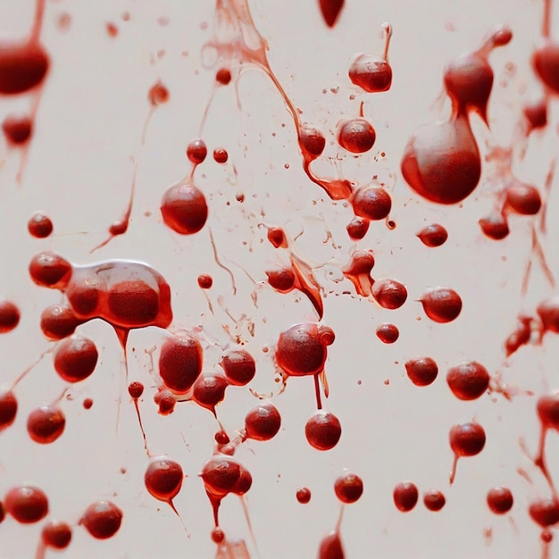 Foto fondo de textura de la mancha de gota de sangre