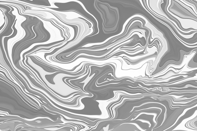 fondo de textura de mármol líquido gris y blanco