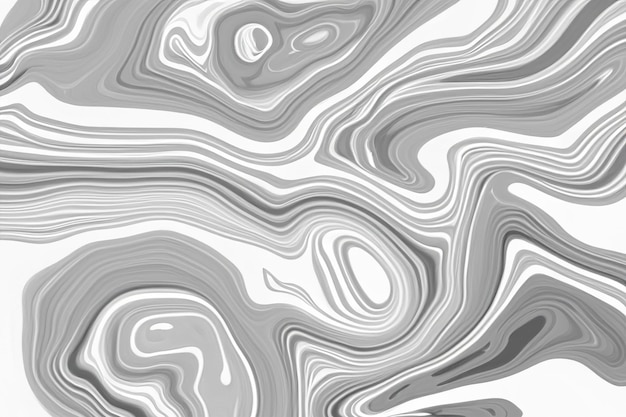 fondo de textura de mármol líquido gris y blanco
