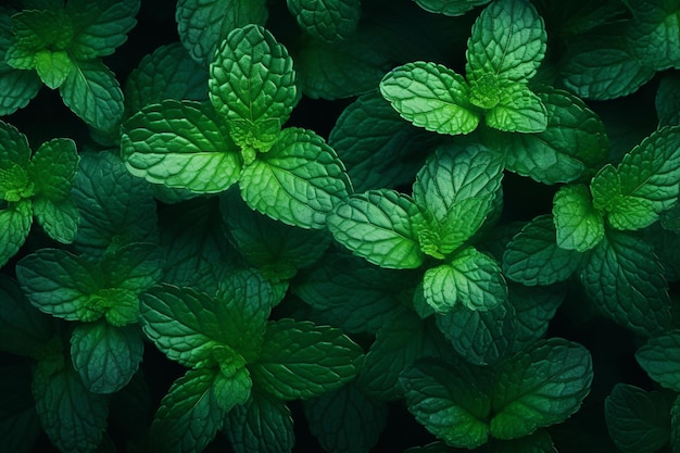 fondo de textura de menta