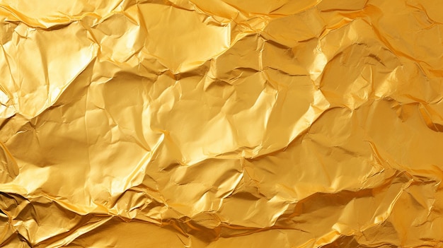 Foto fondo de textura de metal dorado de hoja amarilla brillante