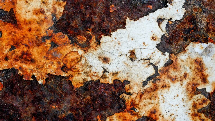 Foto fondo de textura de metal oxidado grunge para decoración exterior interior y diseño de concepto de construcción industrial