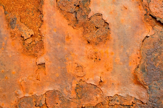 Fondo de textura de metal oxidado grunge para decoración exterior interior y diseño de concepto de construcción industrial