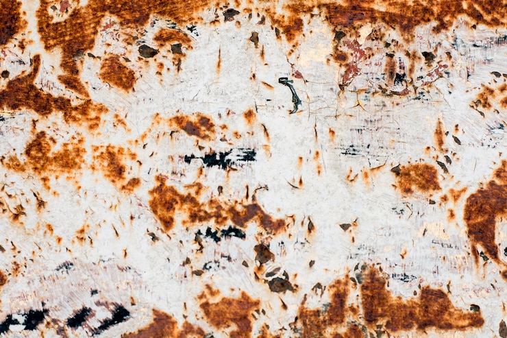 Foto fondo de textura de metal oxidado.