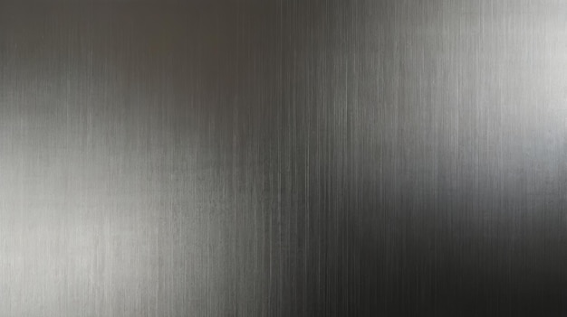 Fondo de textura metálica cepillada de color gris