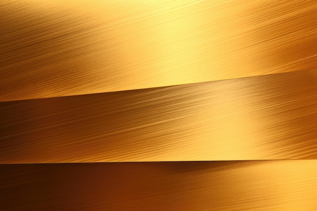 Fondo de textura metálica cepillada en oro