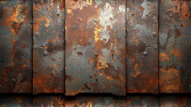 Fondo de textura metálica oxidada