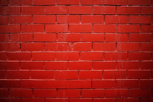 Fondo de textura de la muralla de ladrillo rojo de la ciudad