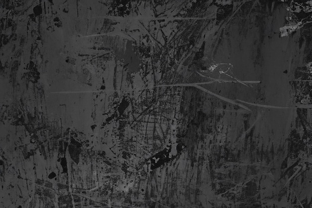 Foto fondo de textura negra abstracta con arañazos