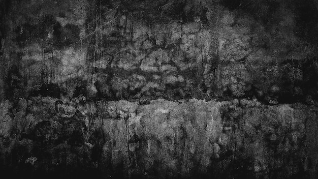 Fondo de textura negra de cemento de pared de hormigón con espacio vacío