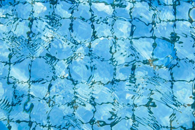Fondo de textura de ondulación inferior de piscina