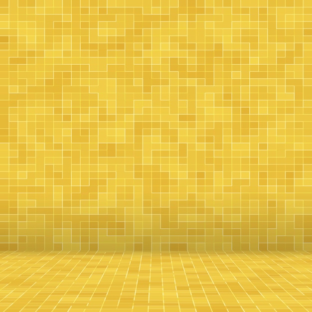 Fondo de textura de oro amarillo mosiac