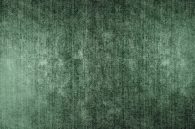 Fondo de textura oscura de mezclilla verde