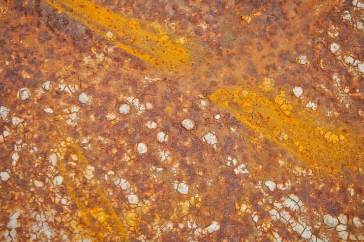 Foto fondo de la textura oxidada del metal.
