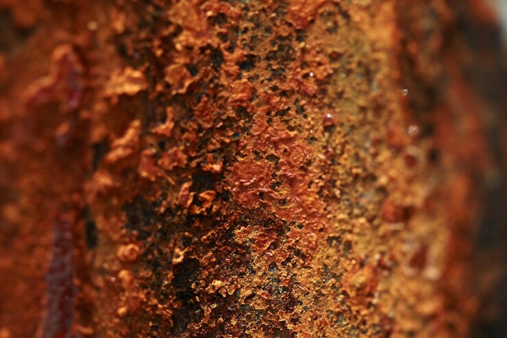 Foto fondo de textura de óxido primer plano suciedad metal papel pintado