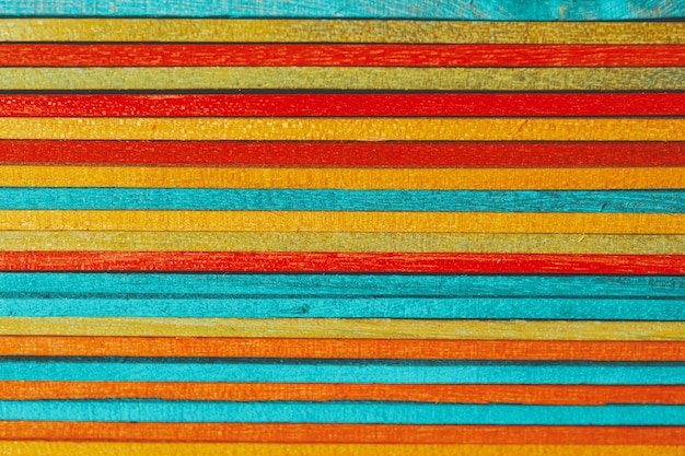 fondo de textura de palos de madera de colores