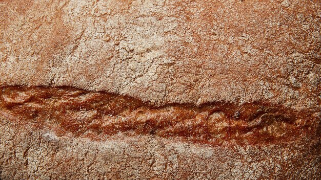 Fondo de textura de pan, Fondo de alimentos plano laico