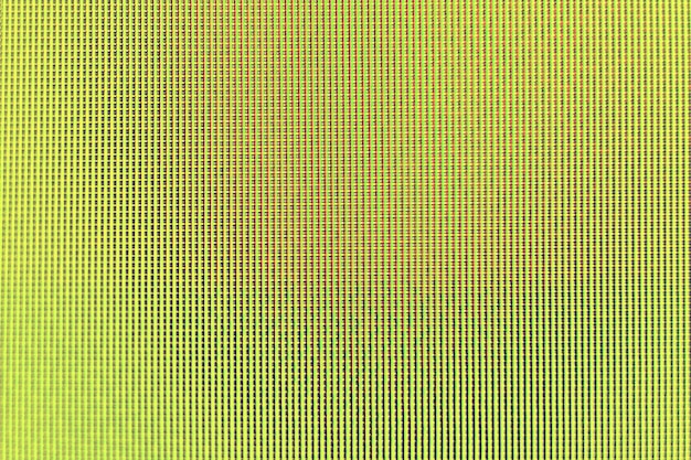 Fondo de textura de pantalla led de monitor abstracto amarillo