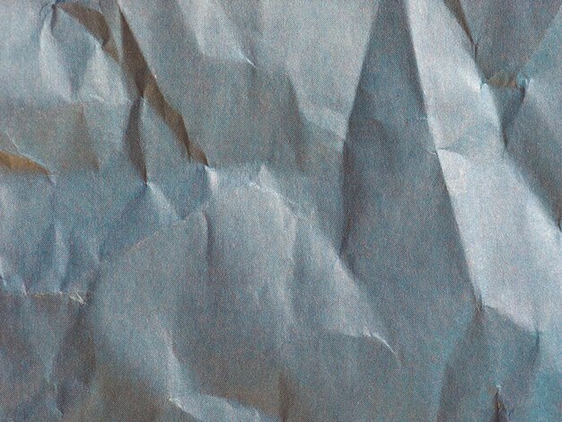 Fondo de textura de papel arrugado azul