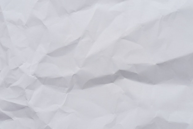 Foto fondo y textura de papel arrugado blanco, extracto blanco arrugado del papel arrugado