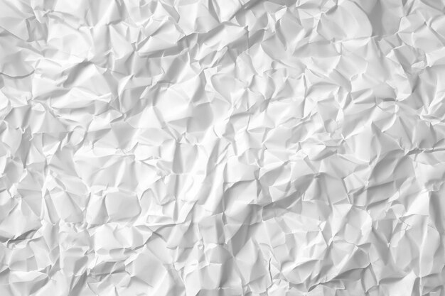 fondo de textura de papel arrugado blanco