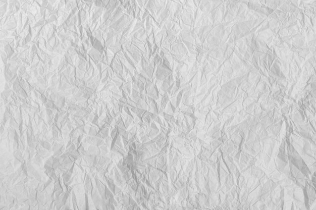 Foto fondo de textura de papel arrugado blanco