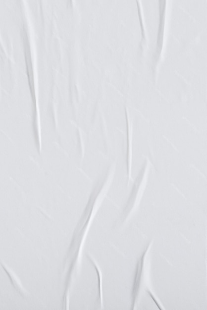 Foto fondo de textura de papel arrugado blanco