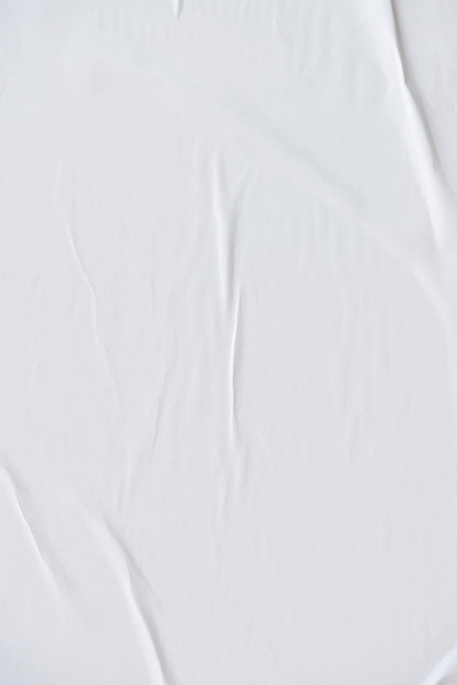 Foto fondo de textura de papel arrugado blanco